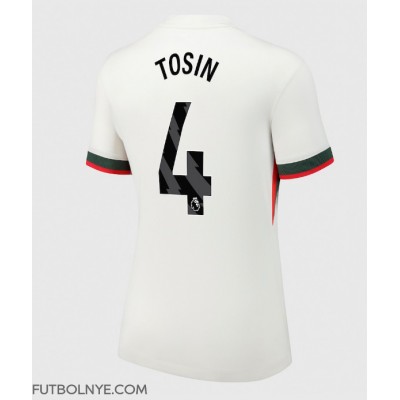 Camiseta Chelsea Tosin Adarabioyo #4 Visitante Equipación para mujer 2025-26 manga corta Camiseta Chelsea Tosin Adarabioyo #4 Visitante Equipación para mujer 2025-26 manga corta